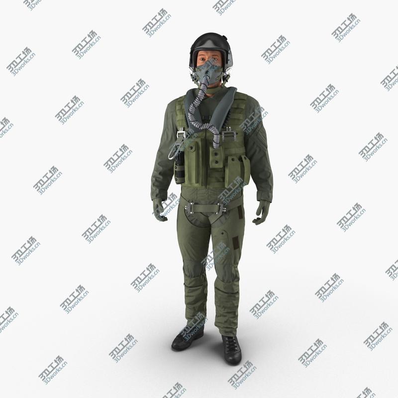 images/goods_img/202105074/US Military Jet Fighter Pilot Pose 2/3.jpg